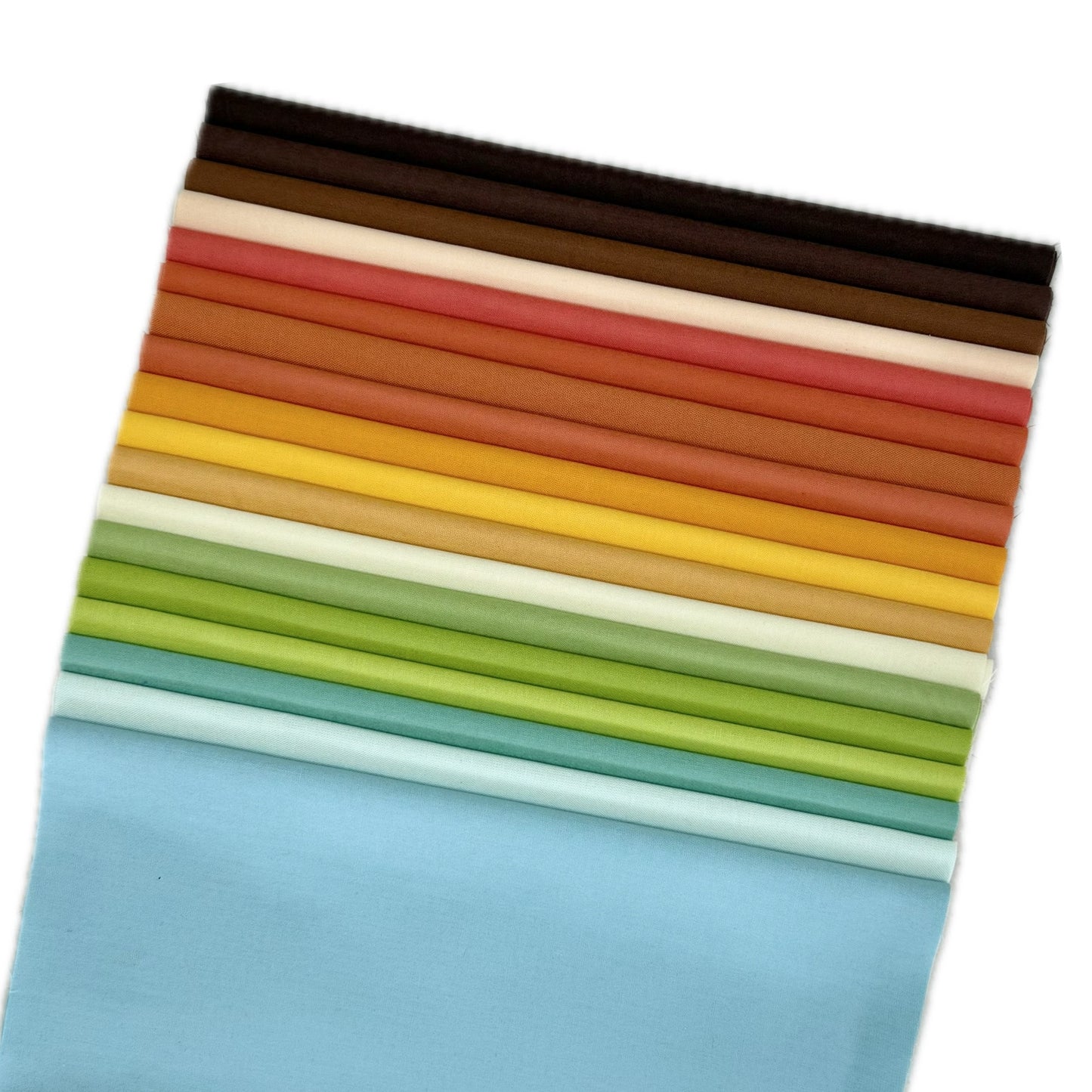 BFS Autumnal Cotton Solids 4.5m Fabric Bundle