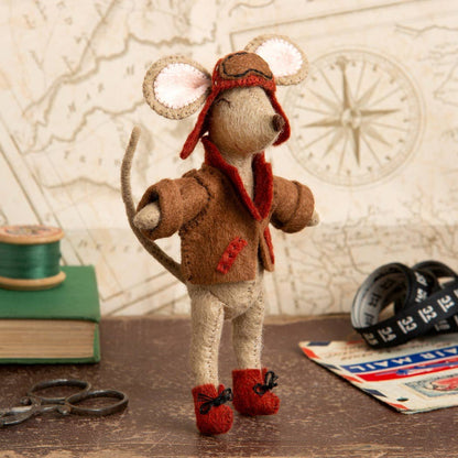 Little Mouse The Aviator Felt Craft Kit