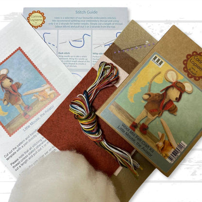 Little Mouse The Aviator Felt Craft Kit