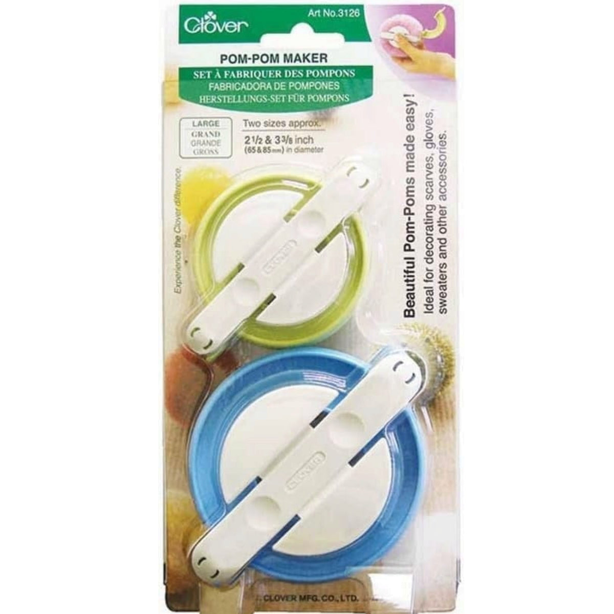 Clover Pom Pom Maker Large