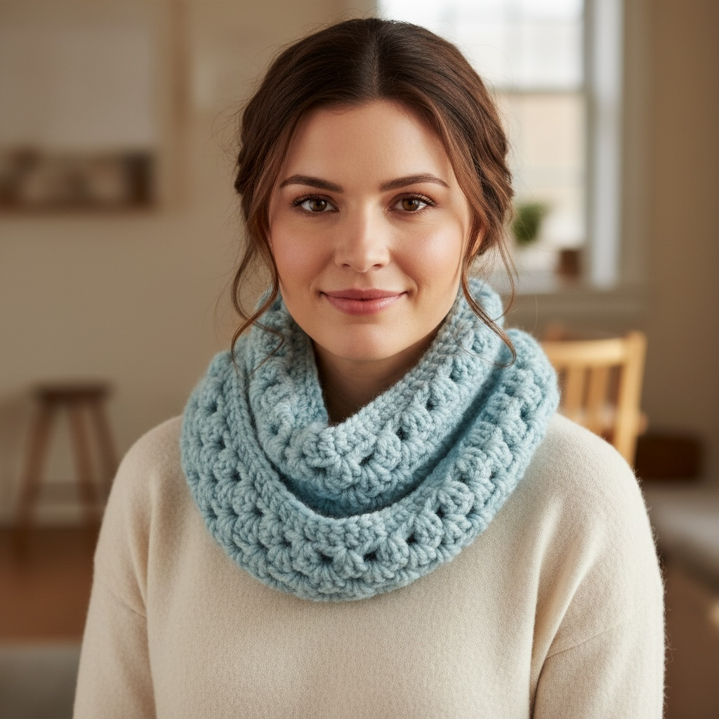 Crochet Infinity Scarves Book: 8 Simple Infinity Scarves to Crochet
