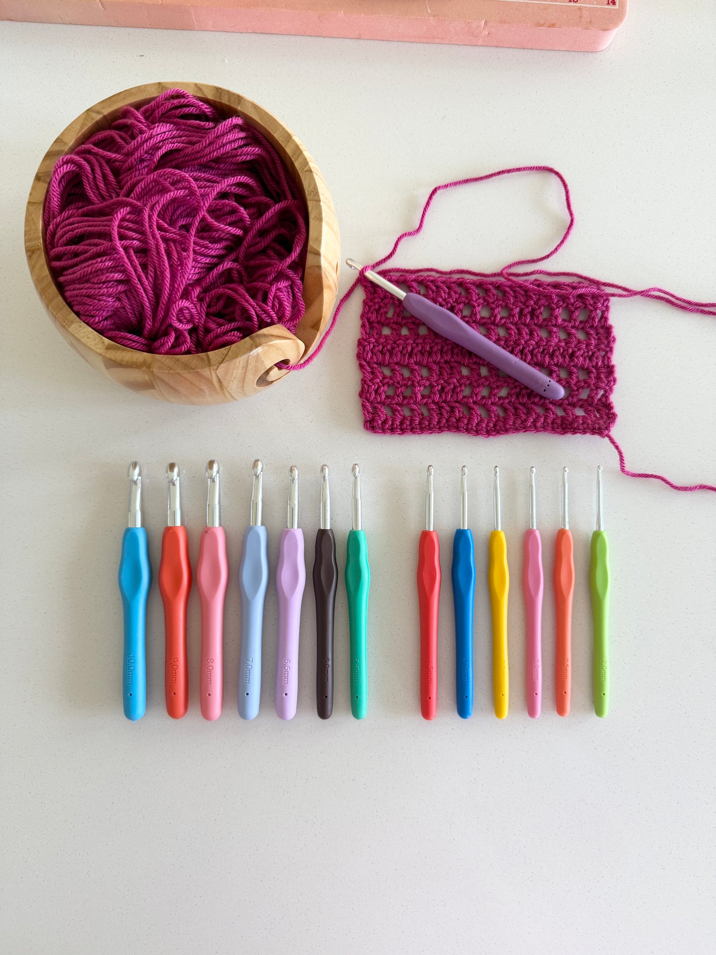 14-Piece Crochet Hook Set