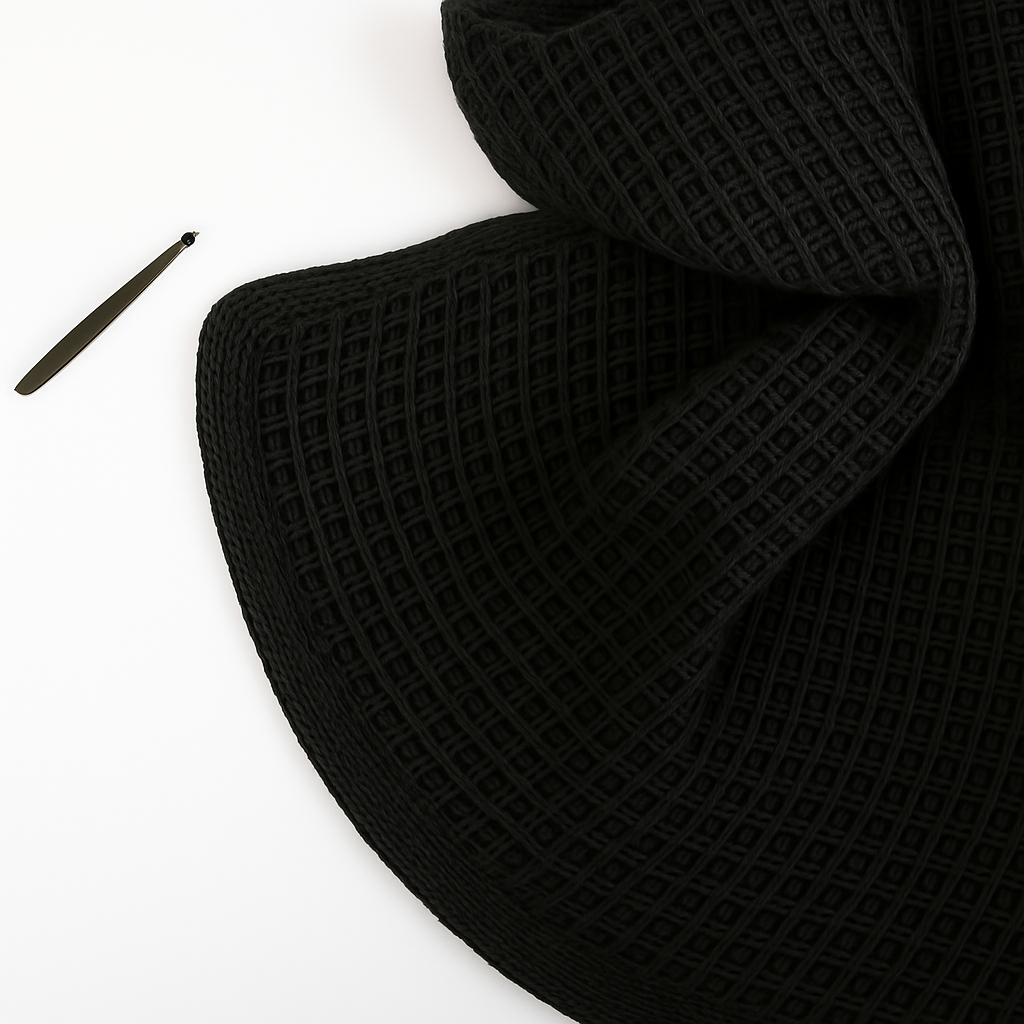 Crochet Waffle Stitch Blanket Kit