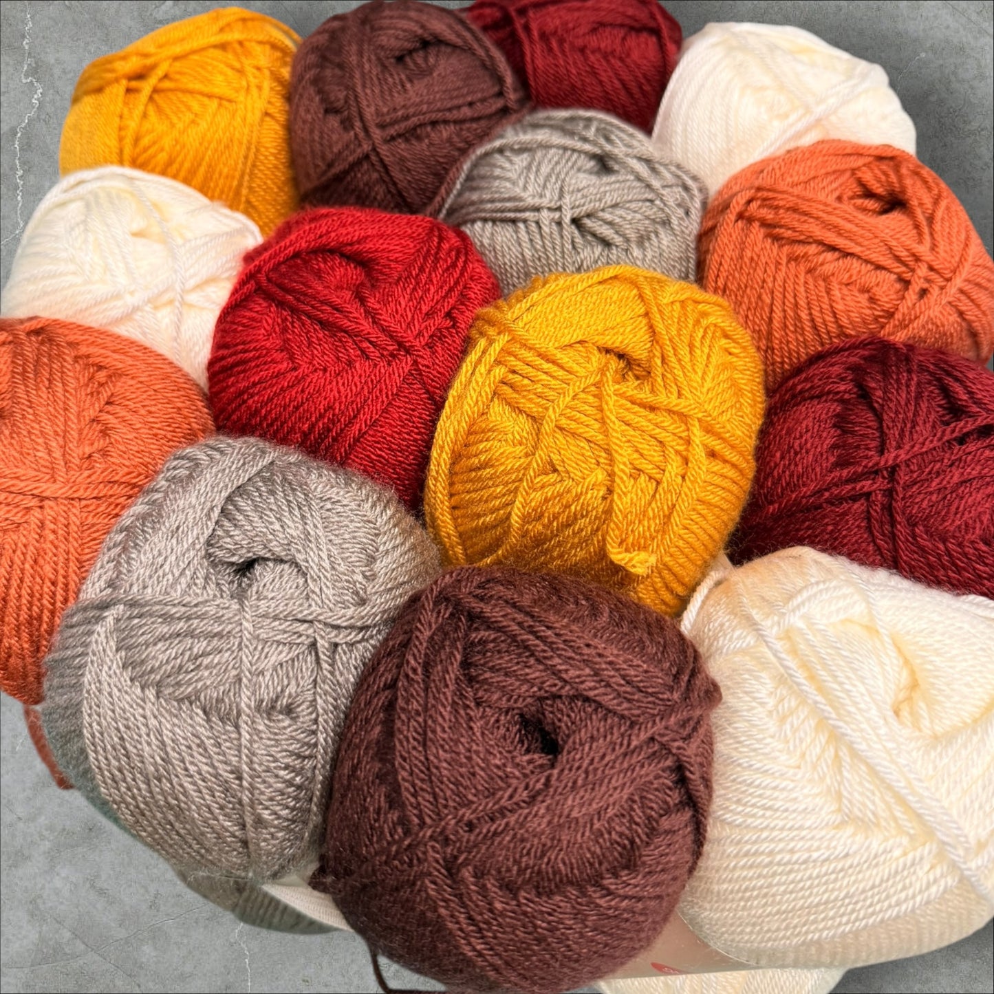 Autumn Hues Yarn Set