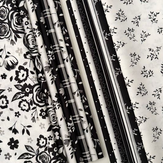 Noir & Blanc 25cm Bundle 24pc (6m)