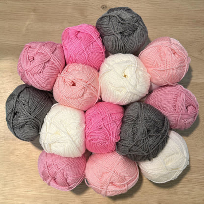 Blush & Bubble Yarn Set