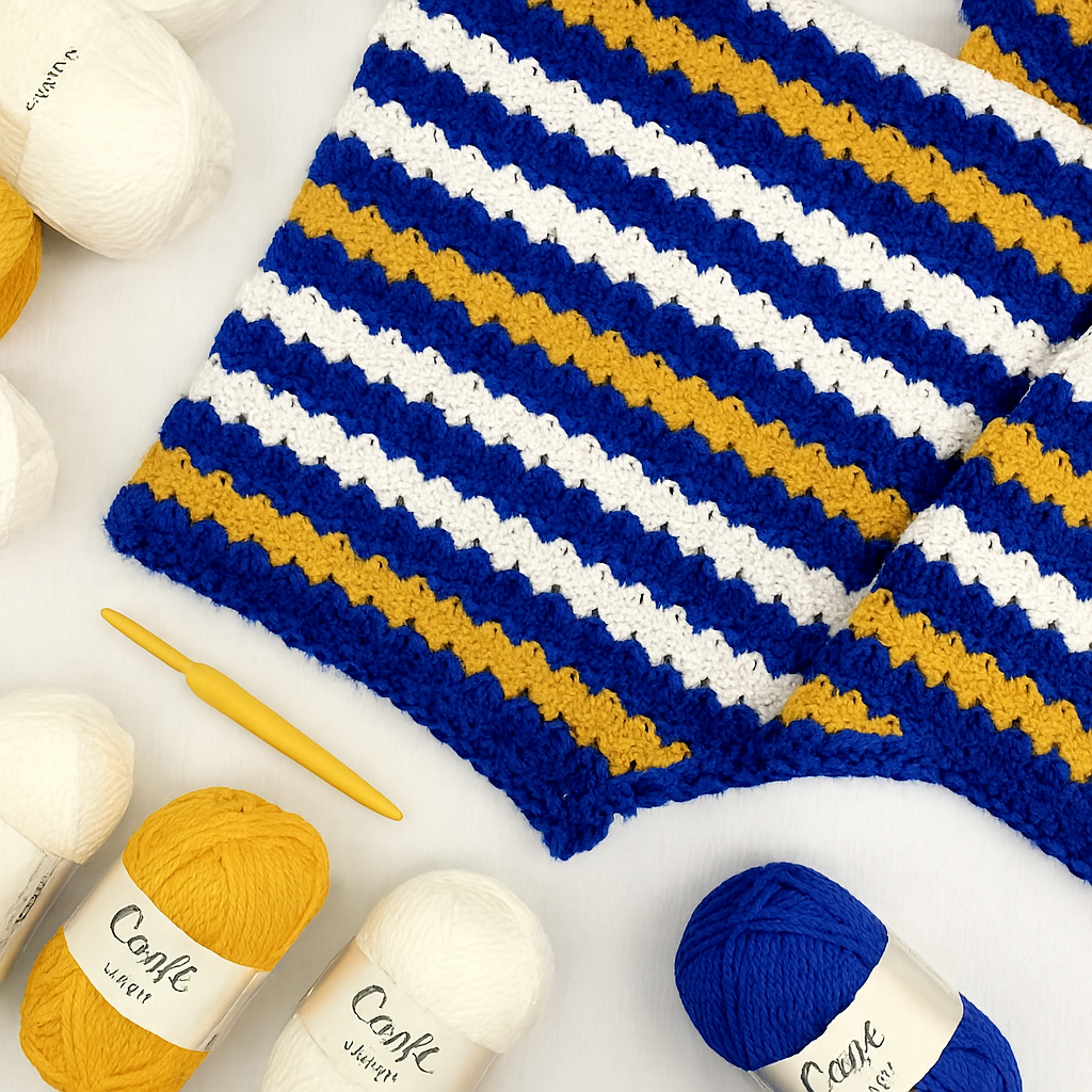 Crochet Bobble Blanket Kit