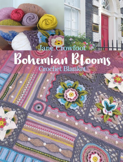 Bohemian Blooms Crochet Blanket Book