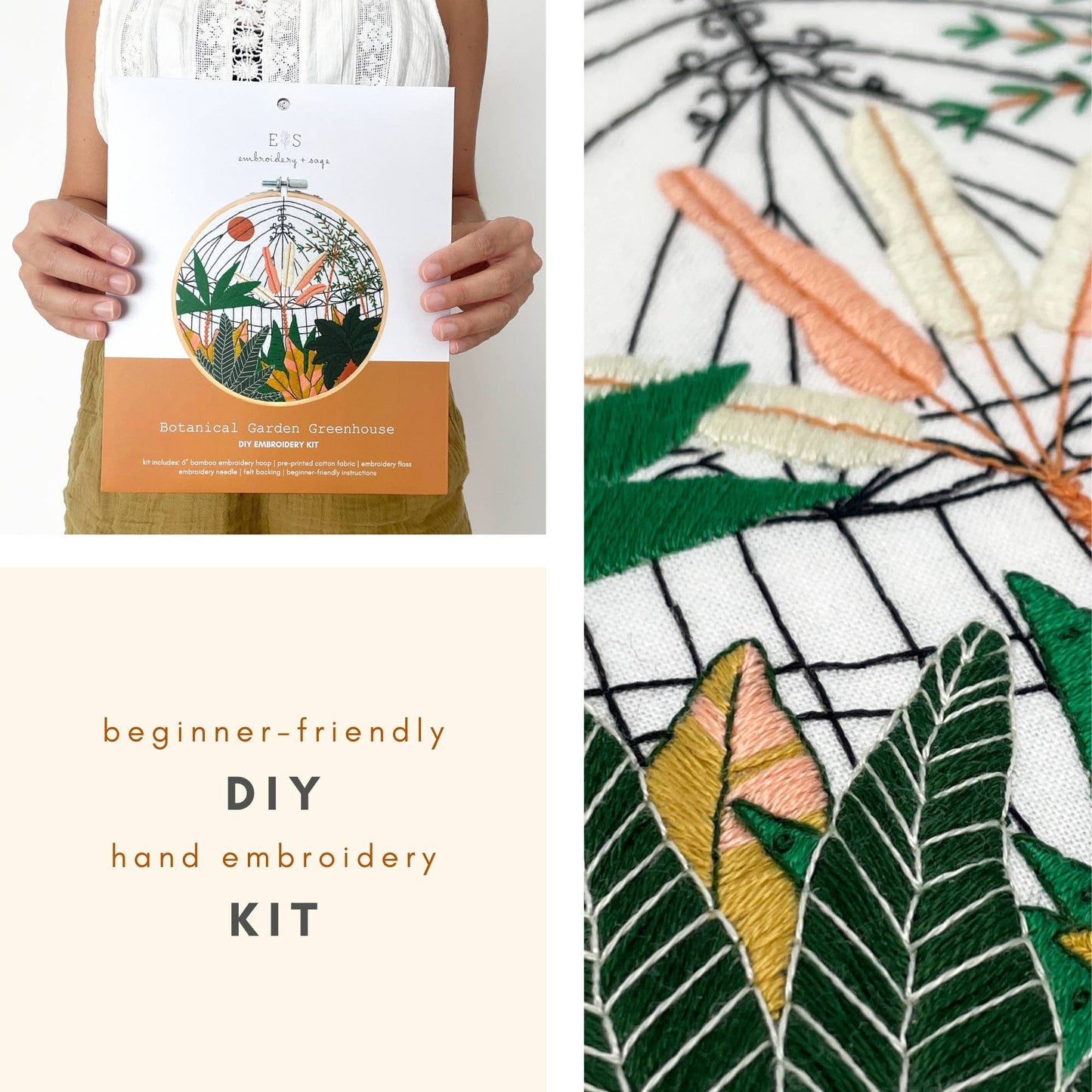 Botanical Greenhouse | Embroidery Kit