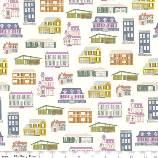 Community Houses Cream 9m Bolt