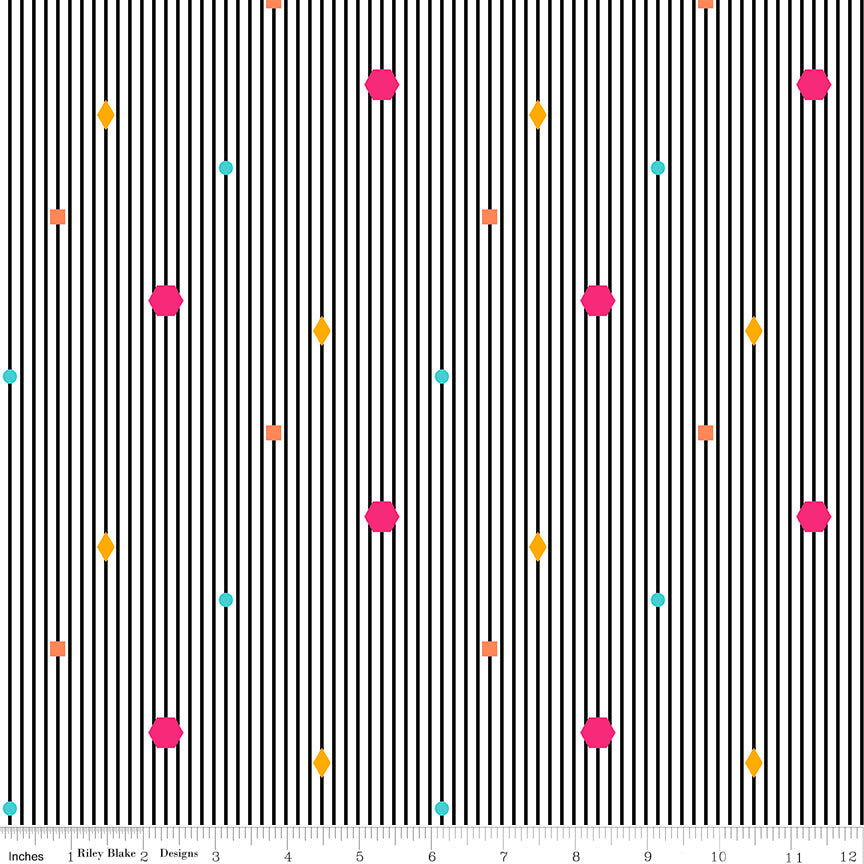 Colour Wall Stripe White