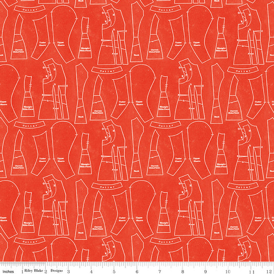 Red Hot Patterns Red 9m Bolt
