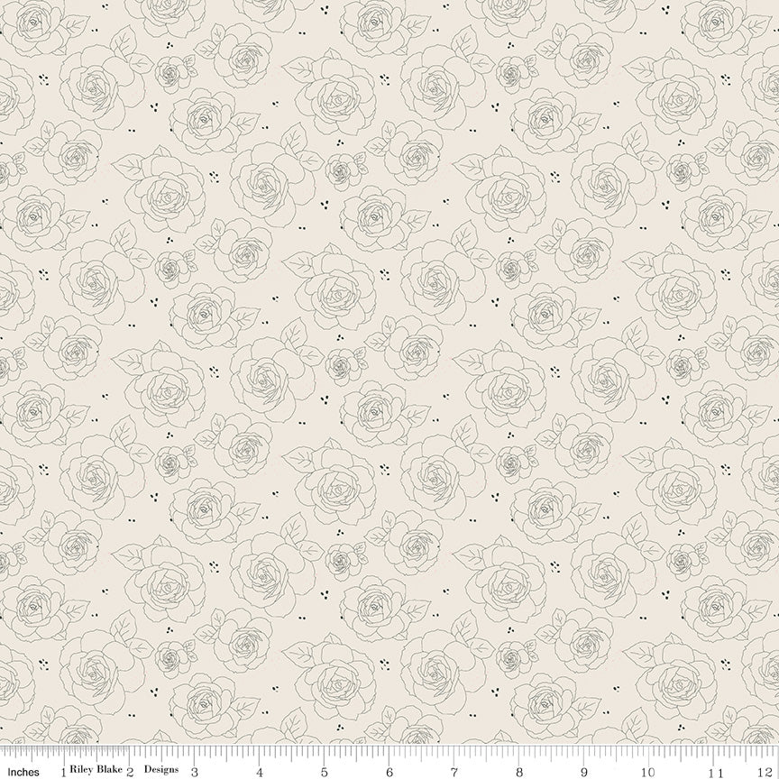 Forgotten Memories Floral Off White