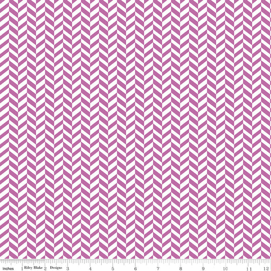 Effervescence Herringbone Purple 9m Bolt