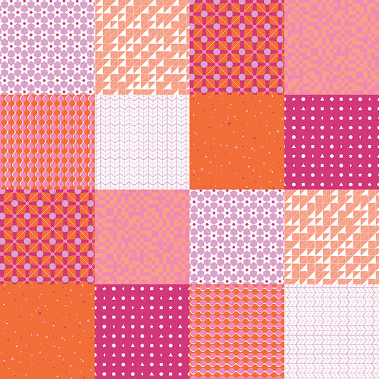 Celebrate Patchwork Magenta