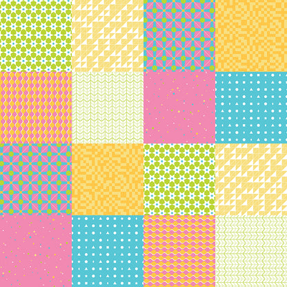 Celebrate Patchwork Yellow