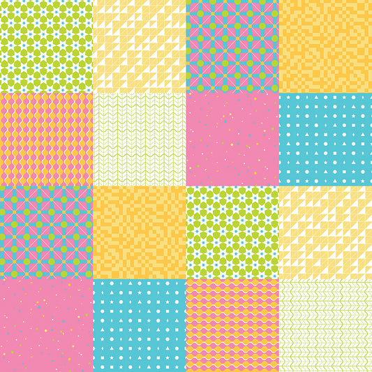 Celebrate Patchwork Yellow
