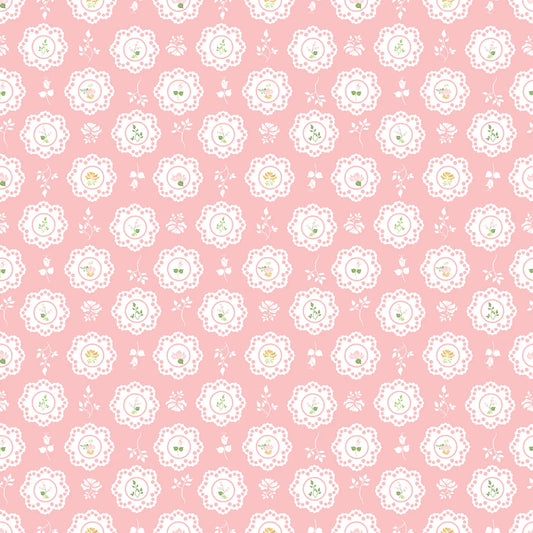 Summer Skies & Fireflies Doilies Pink