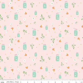 Summer Skies and Fireflies Fireflies Pink