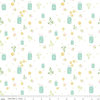 Summer Skies and Fireflies Fireflies White