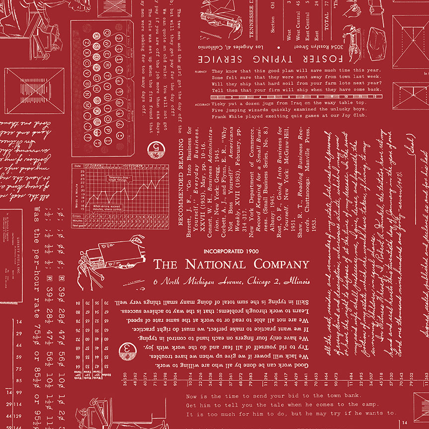 Type-ography Cherry Tart
