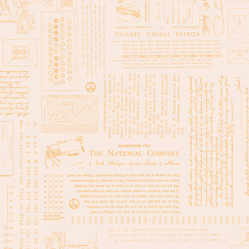 Type-ography Background Marigold