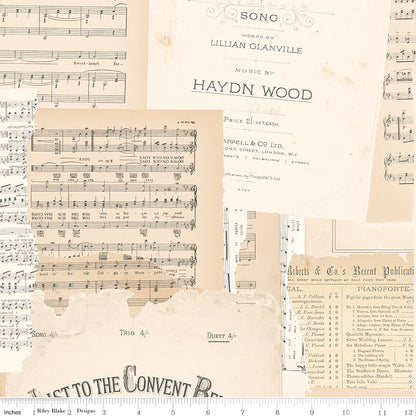 Rose & Violet's Bouquet Des Fleurs Melody Parchment