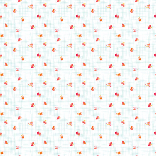 Flourish Ditsy Aqua