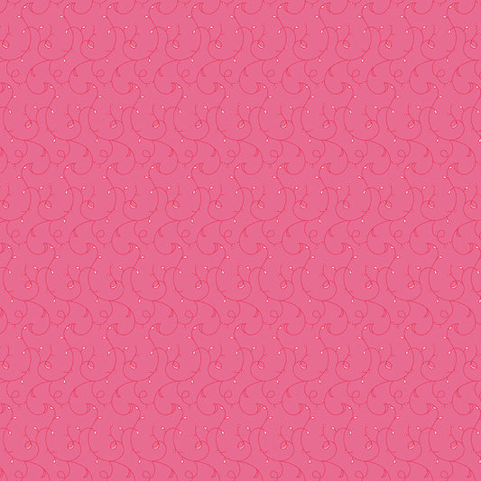 Flourish Vines Hot Pink