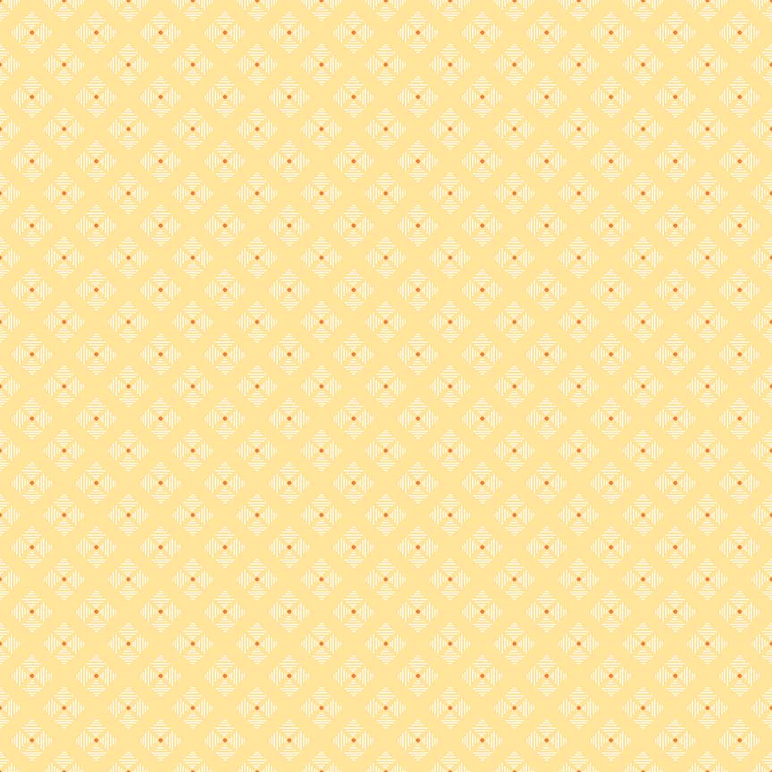 Bee Basics Stitched Flower Yellow