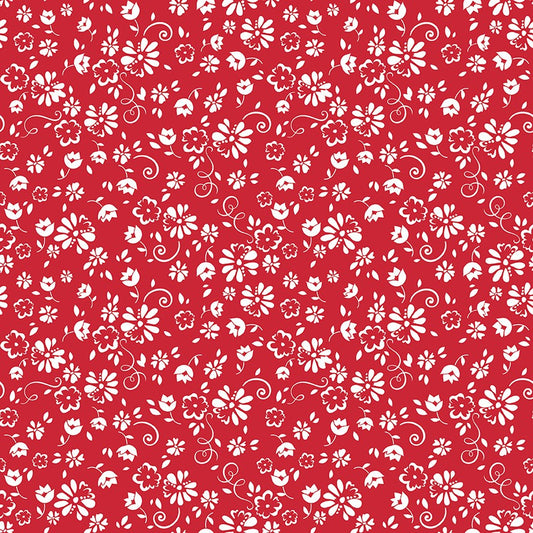 So Ruby Floral Red