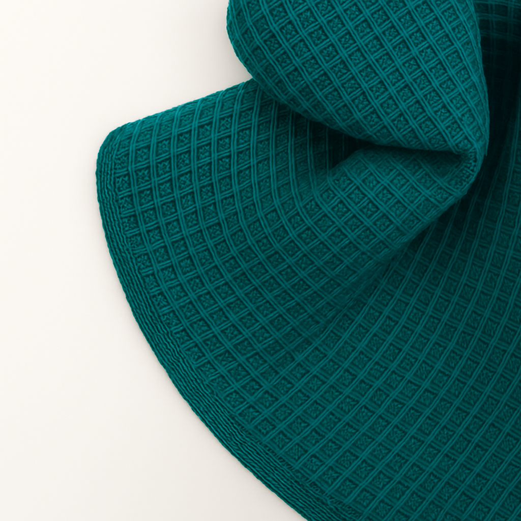 Crochet Waffle Stitch Blanket Kit