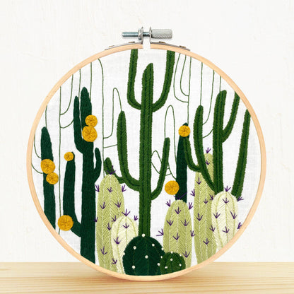Cactus Bloom | Embroidery Kit
