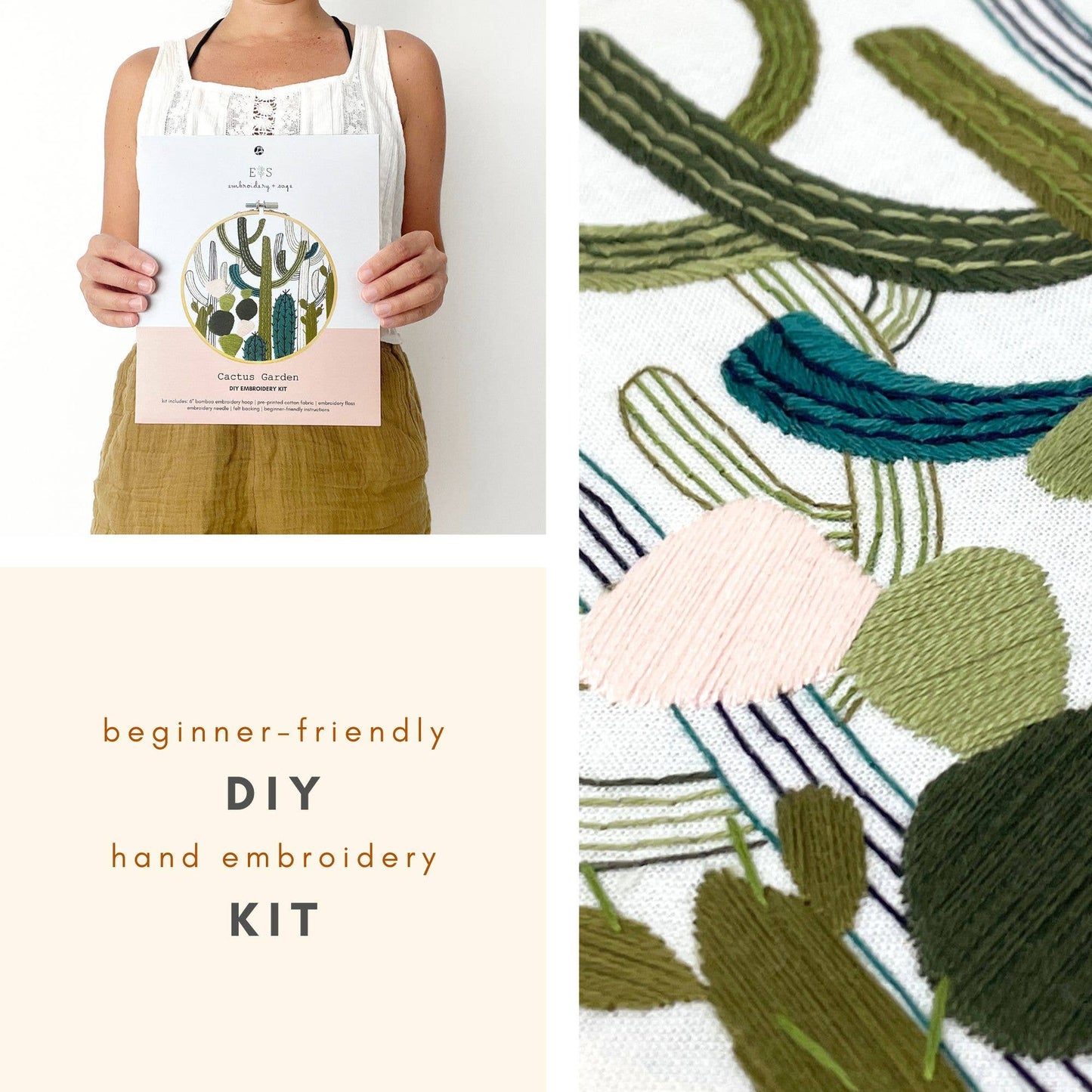 Cactus Garden | Embroidery Kit