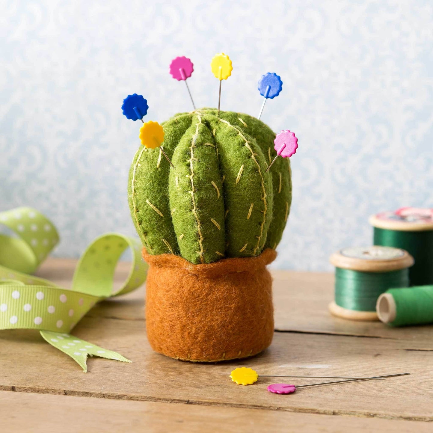 Cactus Pincushion Felt Craft Kit