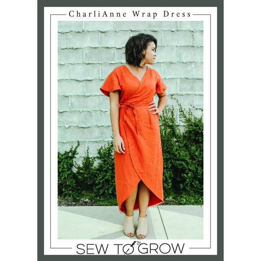 Charli Anne Wrap Dress Pattern