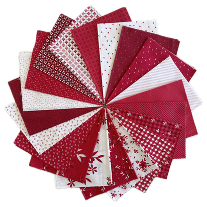 Cheerfully Red FQ Bundle 20pc