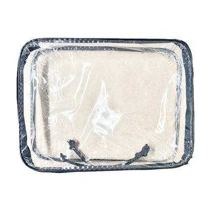 ClearView Crochet Tote