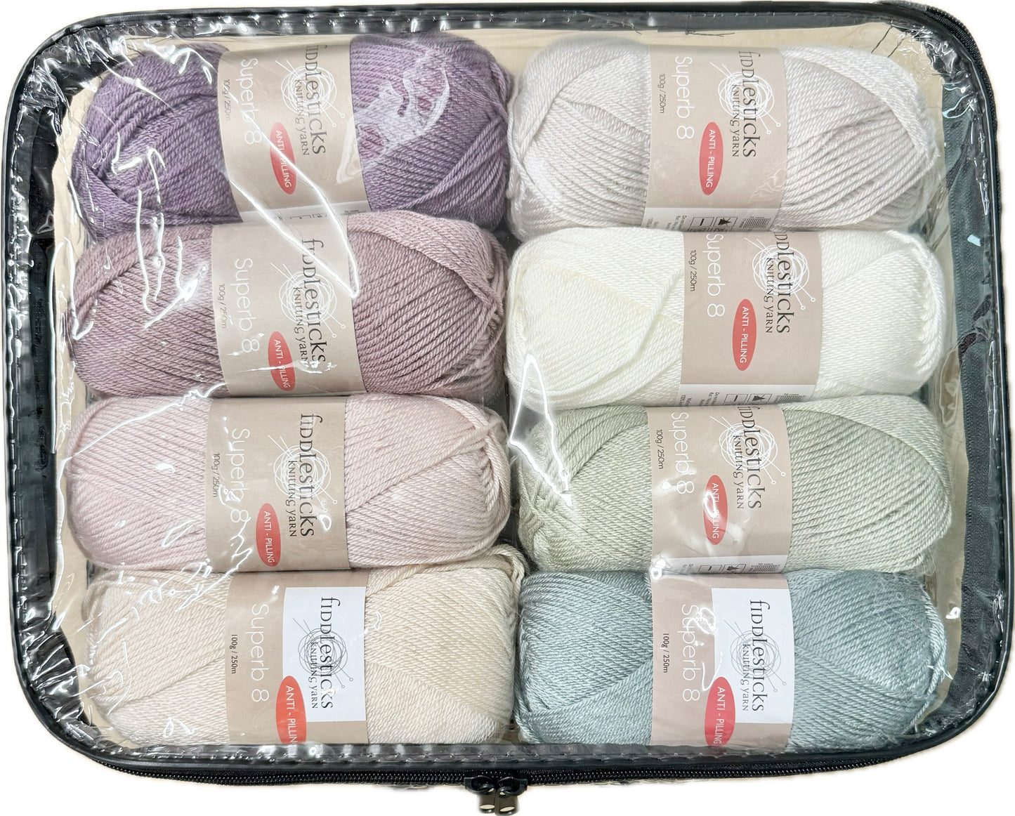 ClearView Crochet Tote