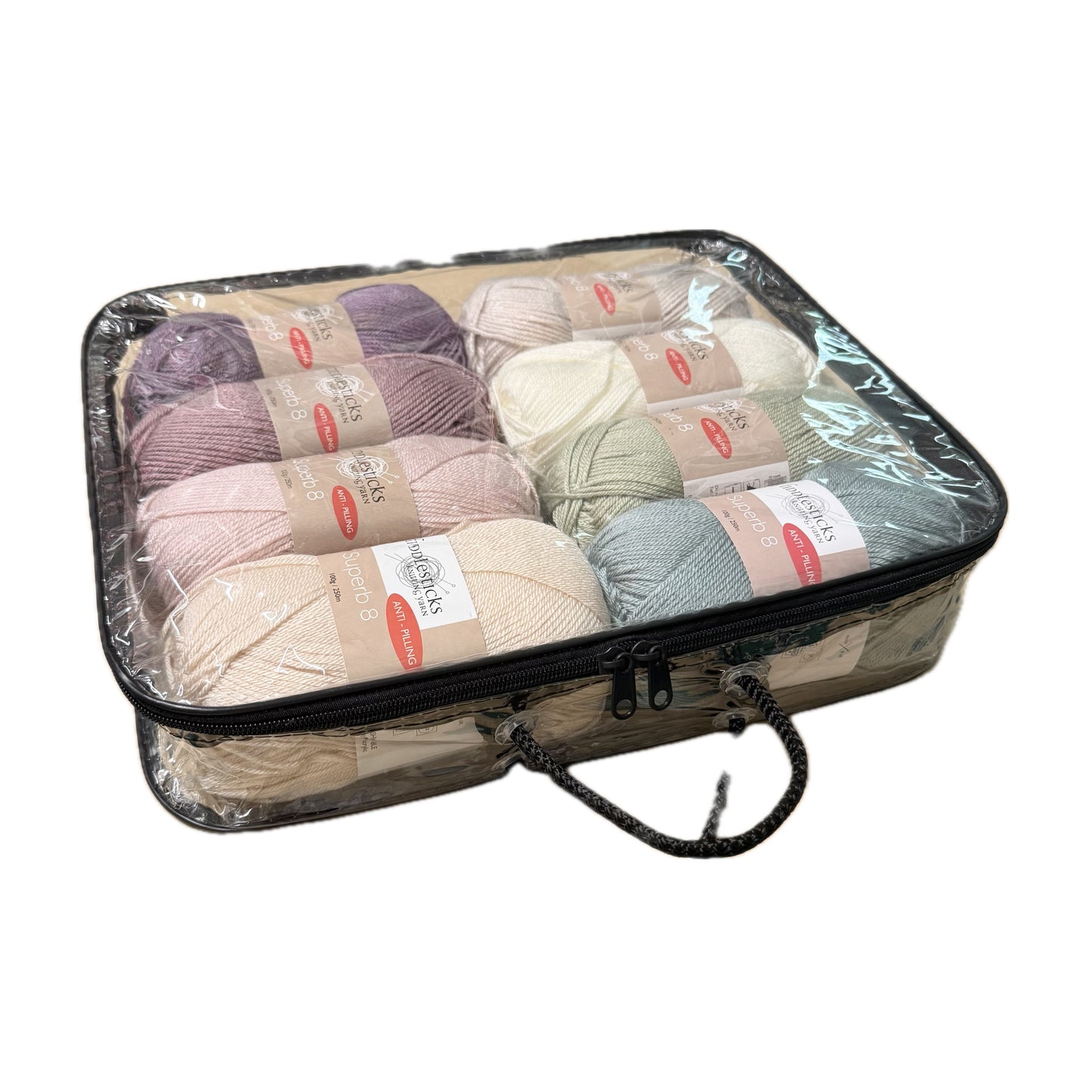 ClearView Crochet Tote