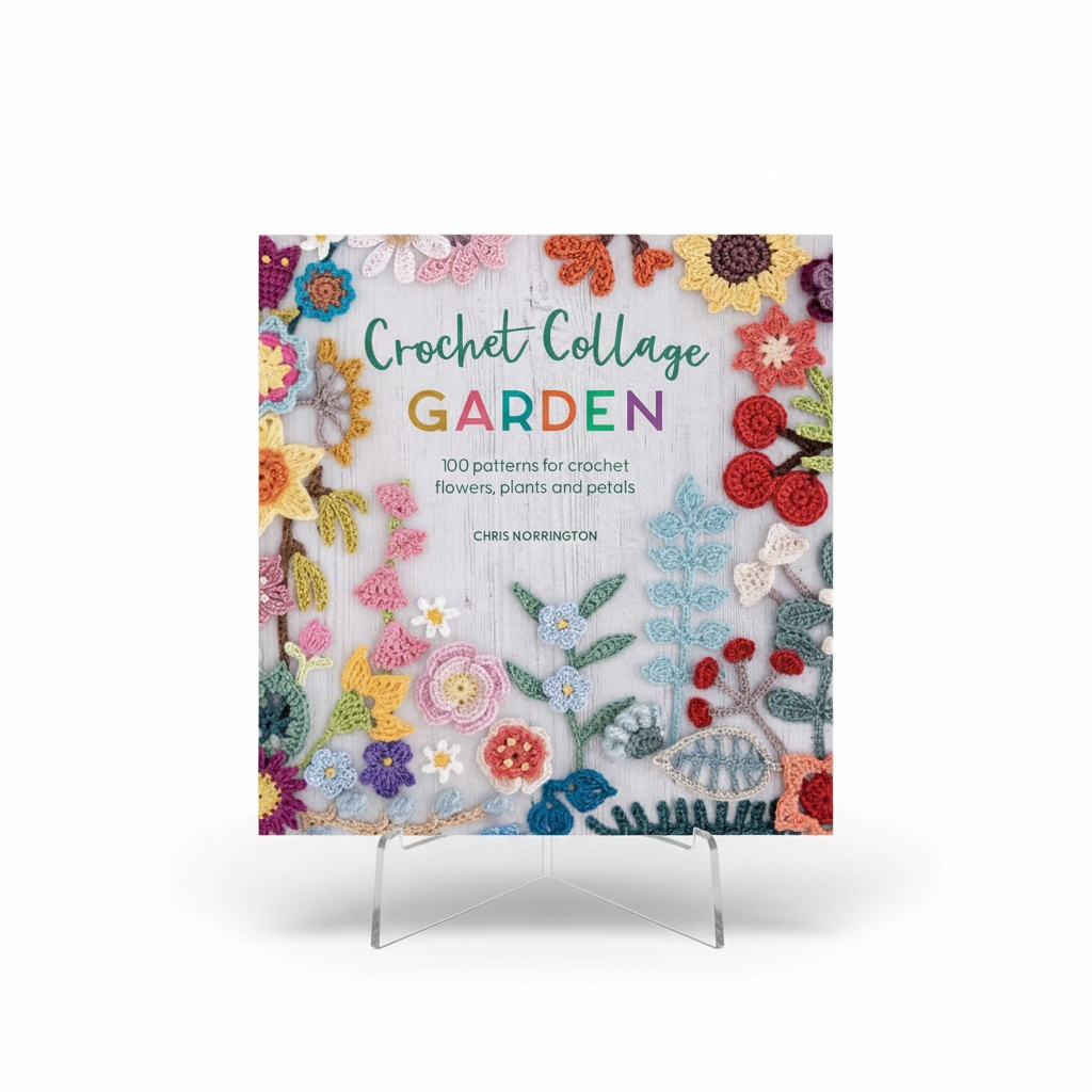 Crochet Collage Garden Book