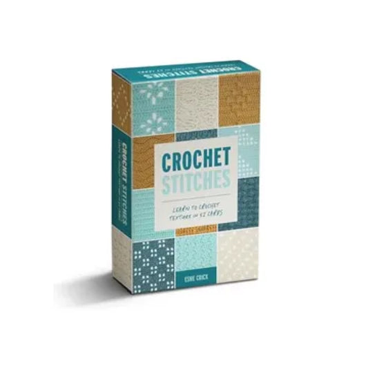 Crochet Stitches Card Deck: Learn to Crochet Texture in 52 Cards