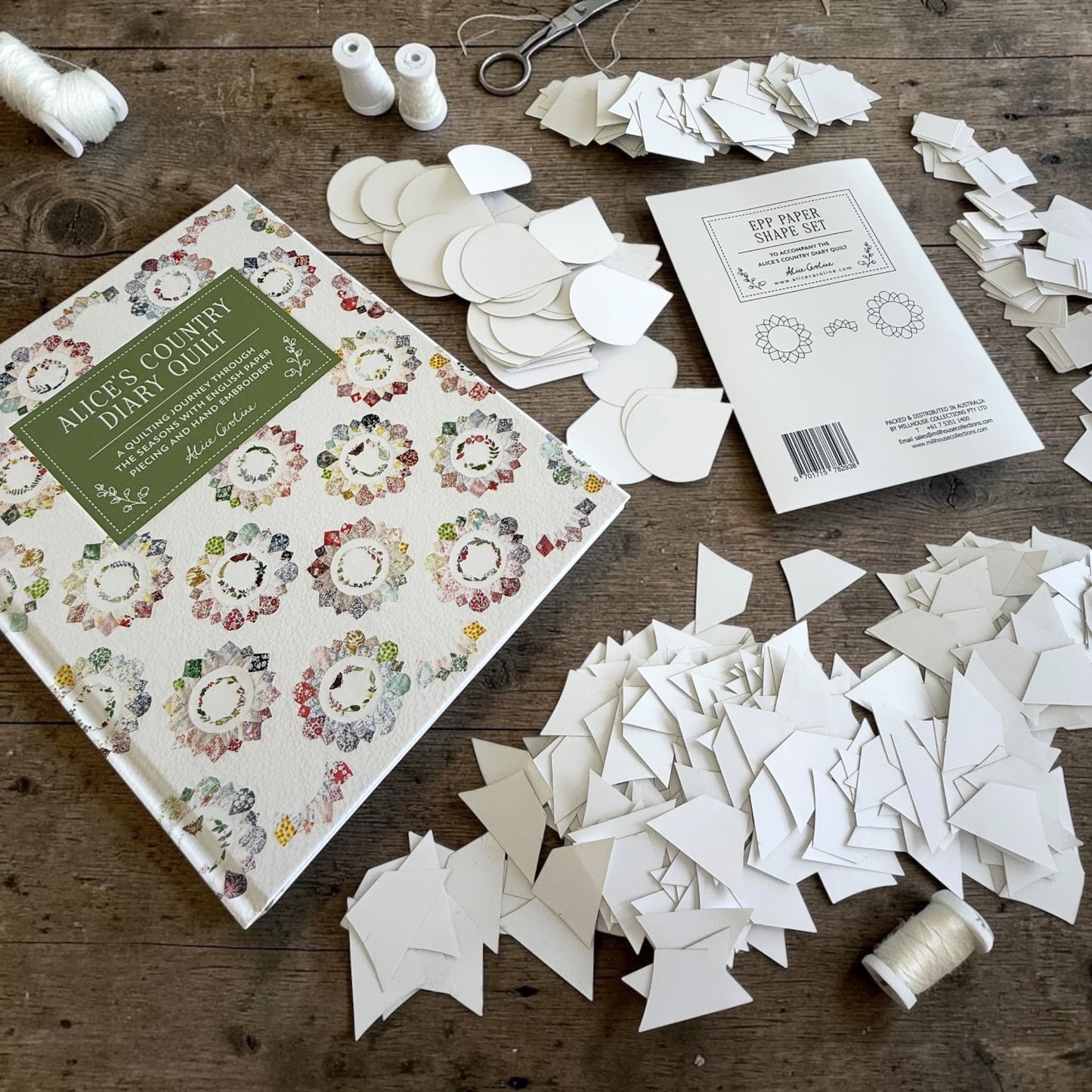 Alice's Country Diary Book, Paper & Template Bundle