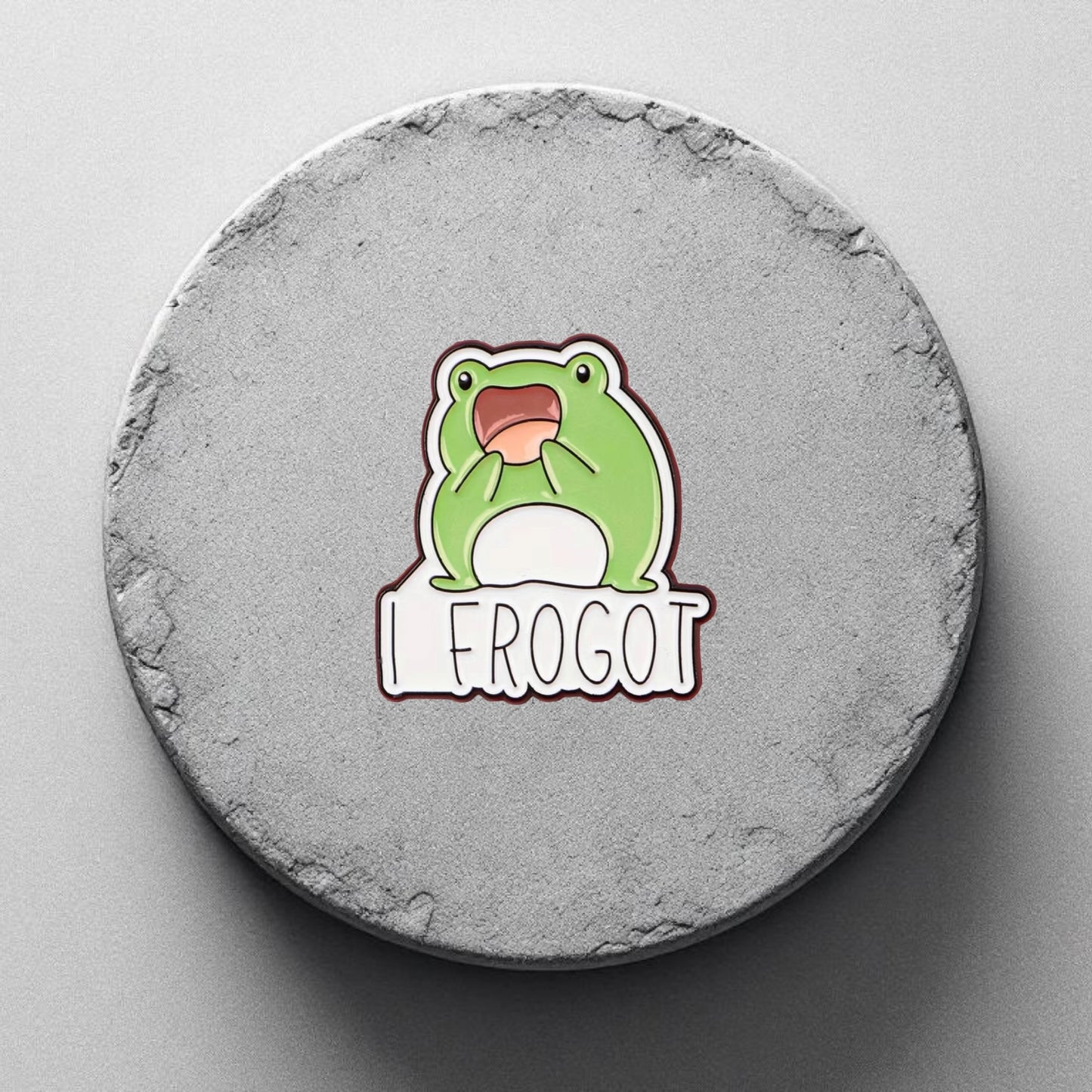 Frogot Enamel Pin