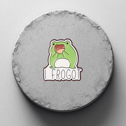 Frogot Enamel Pin