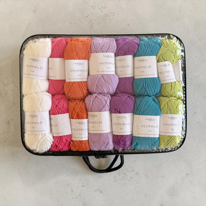 Watermelon Sugar Merino Wool Yarn Set
