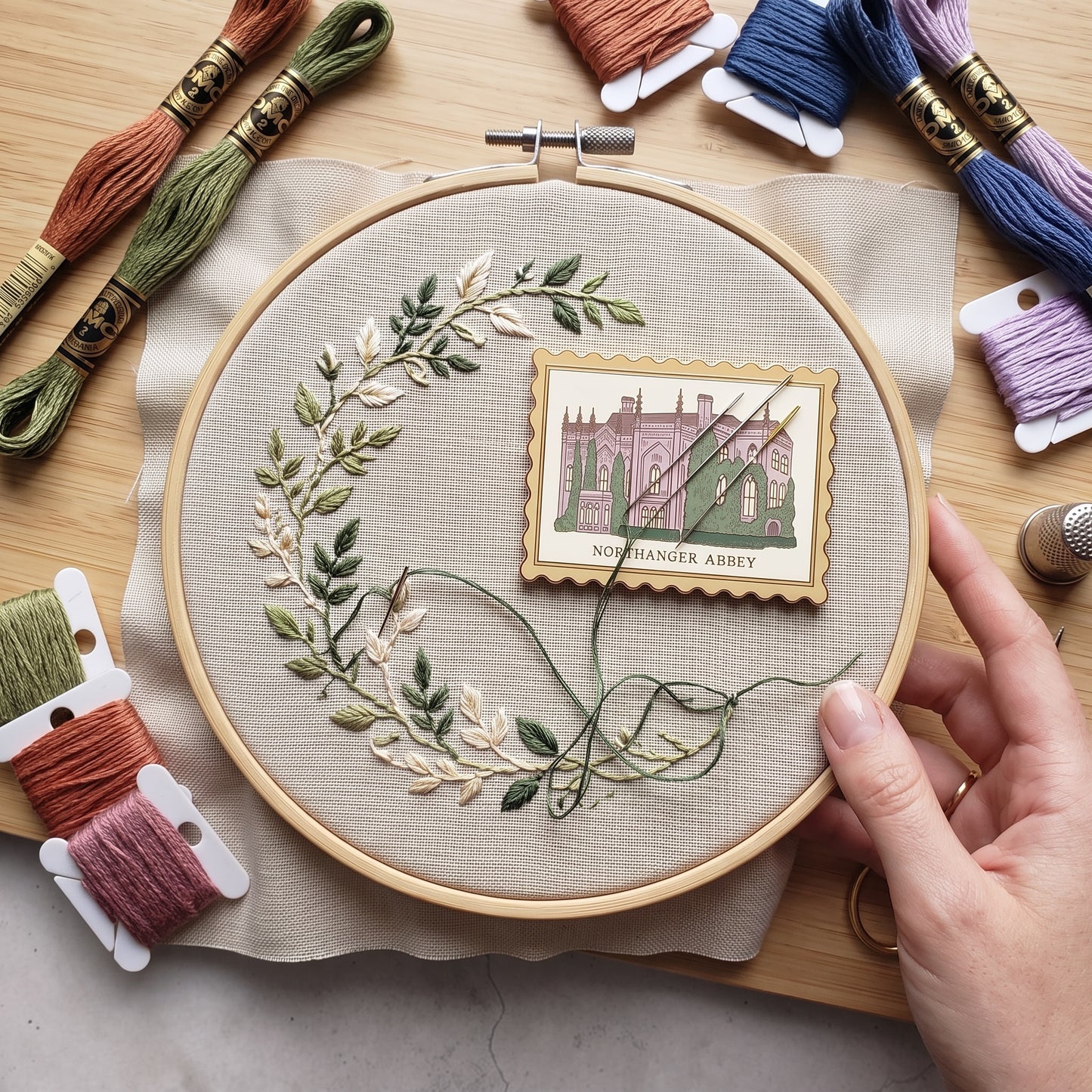 Jane Austen Northanger Abbey Needle Minder