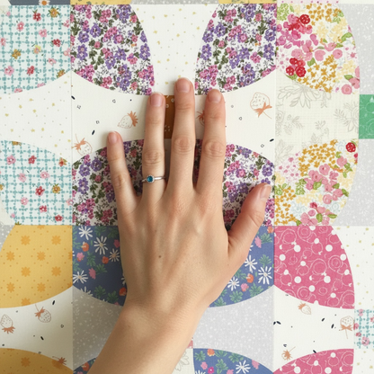 Churchyard Flowers Quilt Pattern