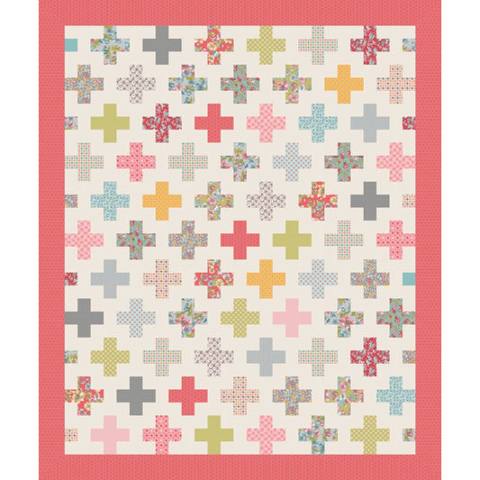 Blüten-Quiltmuster