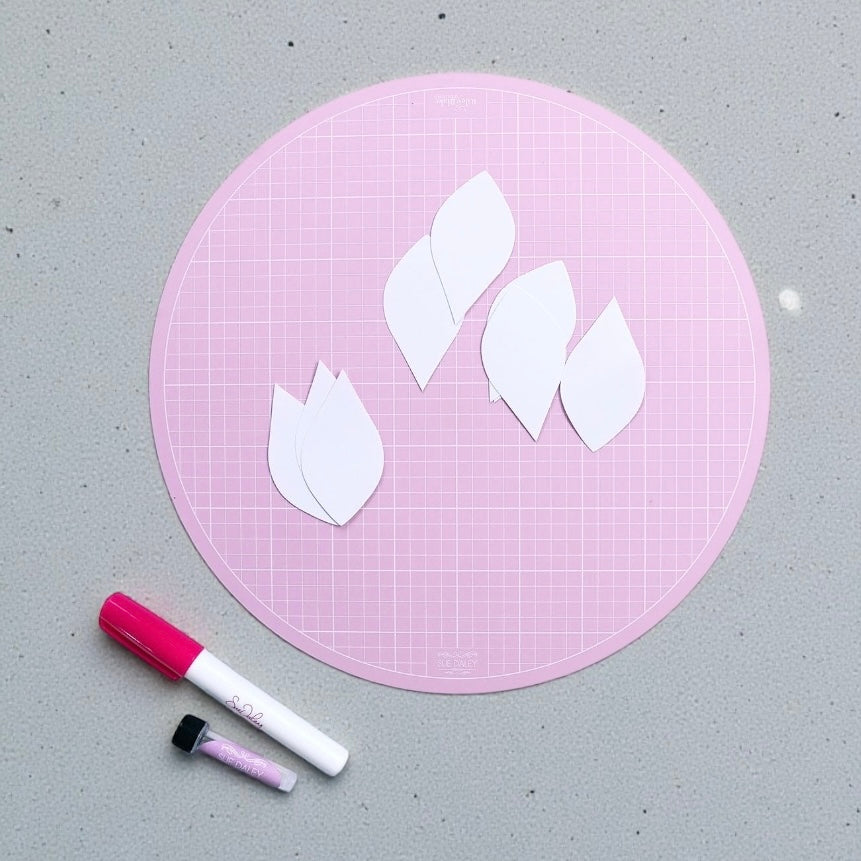 Sue Daley rotierende Schneidematte